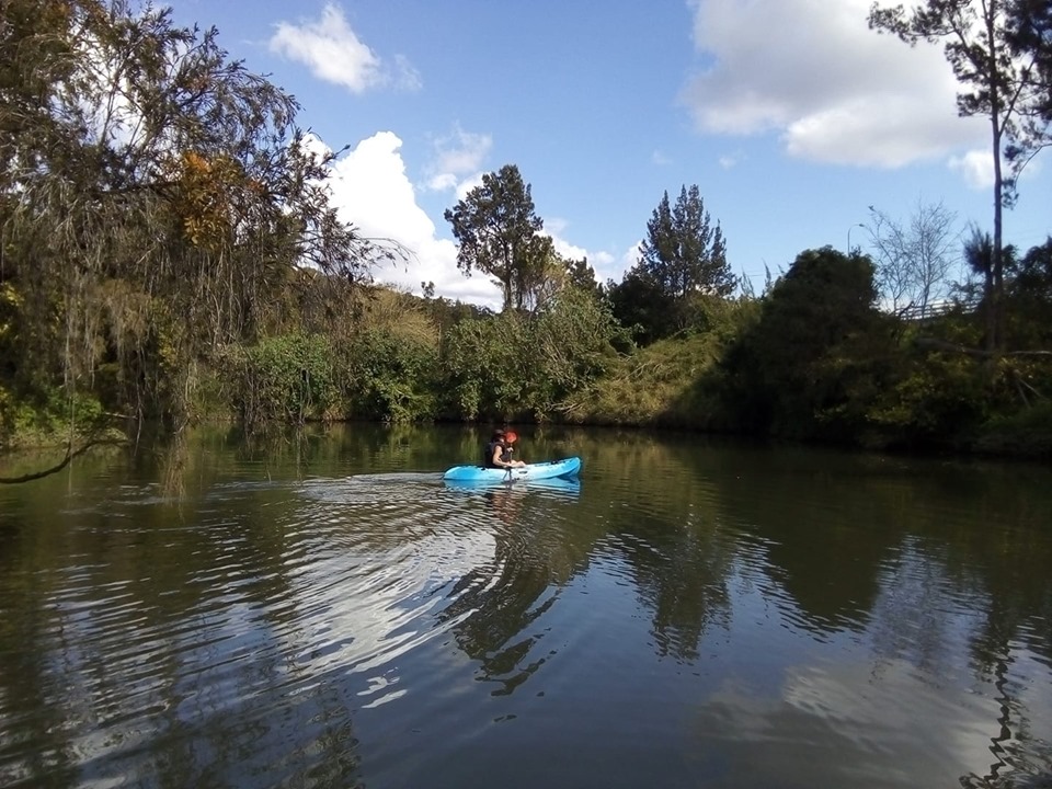 Canoeing on the Albert River