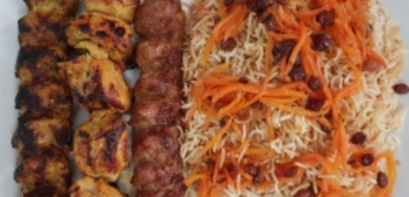 Mixed grill at Charcoal Kebab