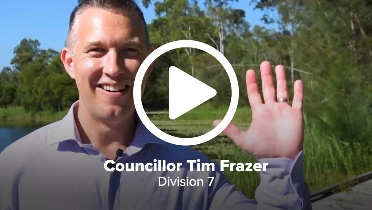 Councillor Tim Frazer in his Division 7 video