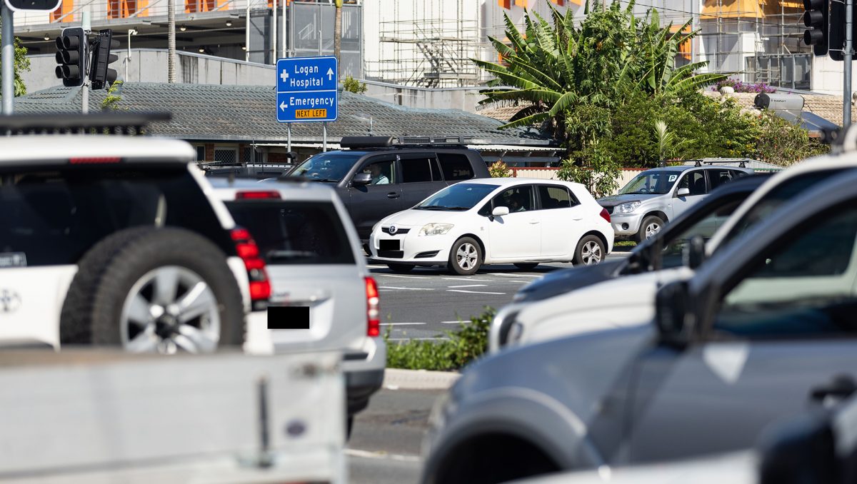 cars on road