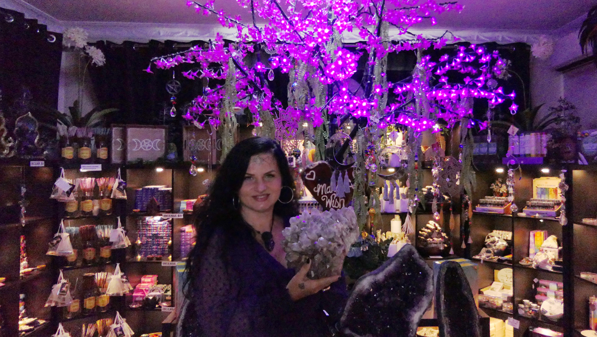 Deborah Toussaint of Muse Crystals and Mystical Gifts in Loganholme.