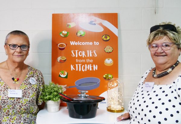 Logan City Council events - Stories from the Kitchen community dinner.