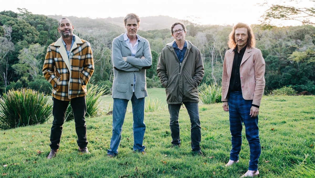 A photograph of Aussie favourites The Whitlams, who will take to the stage at the KBF Cultural Precinct on Saturday, June 11, for Melting Sunsets.