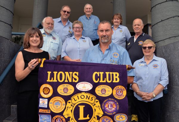 Cr Bradley and local Lions members mark the Lions anniversary 3 - RLW_7223