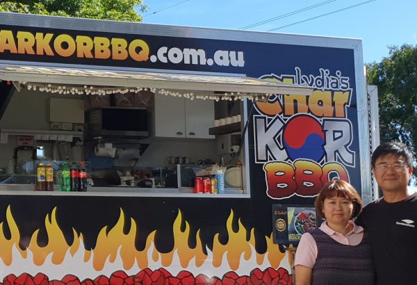 Lydia’s Char Kor BBQ food truck.