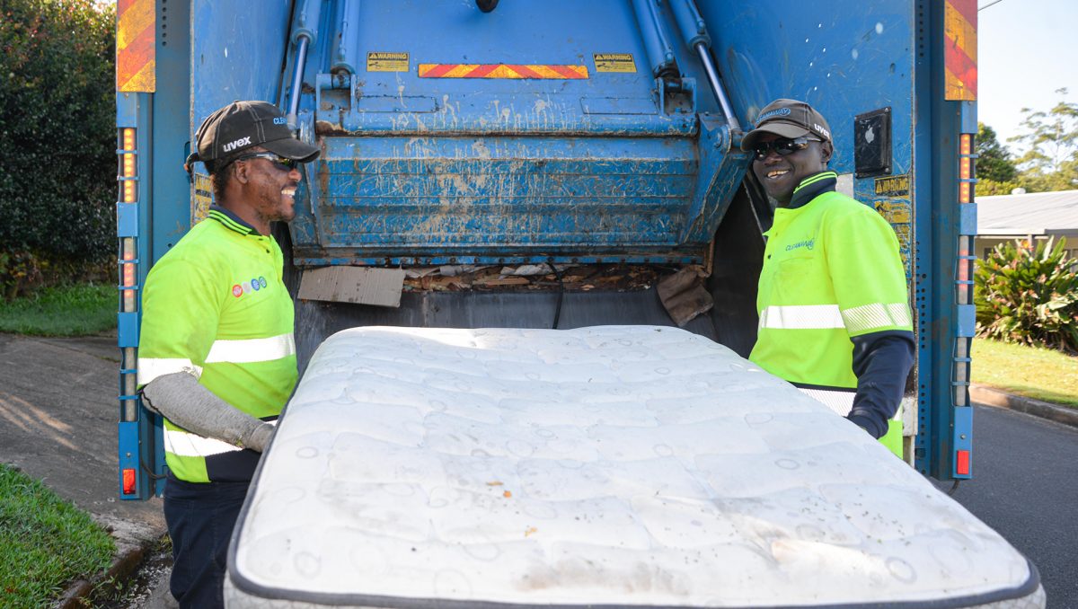 Mattresses are being recycled in City of Logan