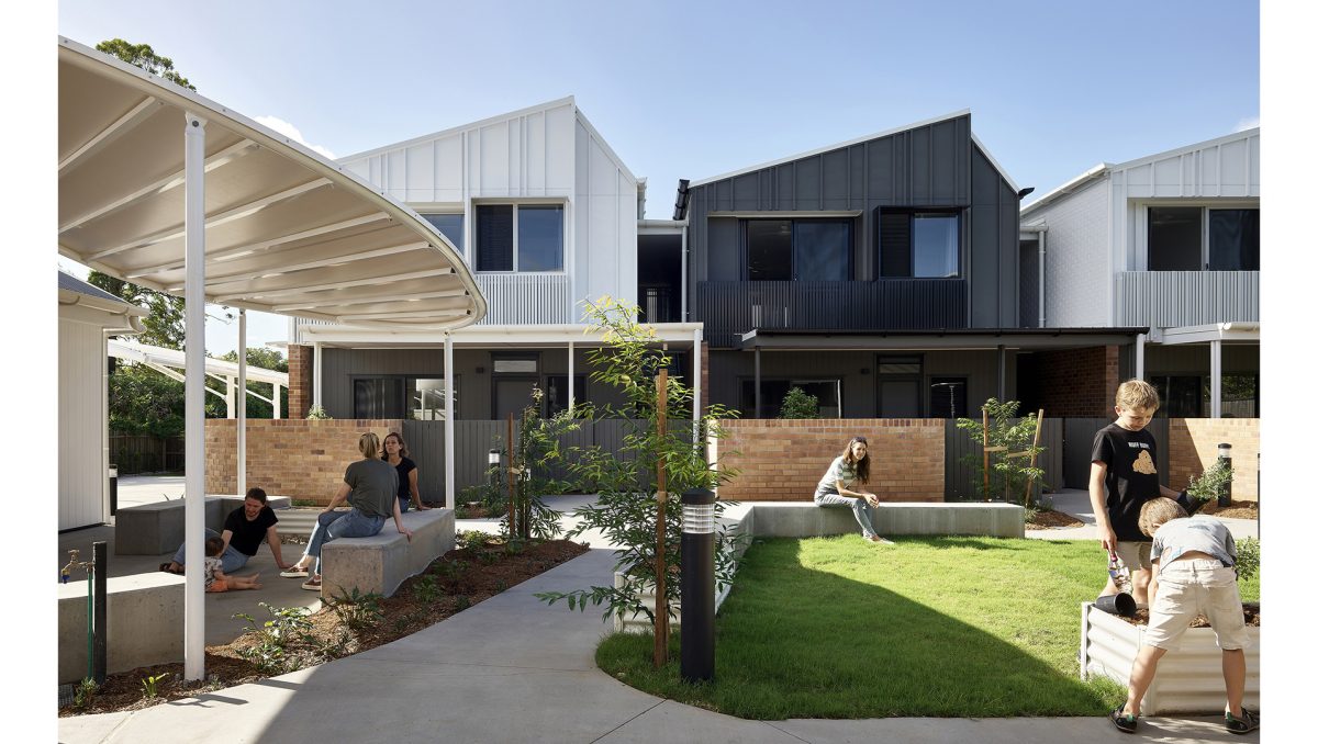 The 'Habitat on Juers' housing project in Kingston won the overall and the architecture categories at the 2023 Logan Urban Design Awards.