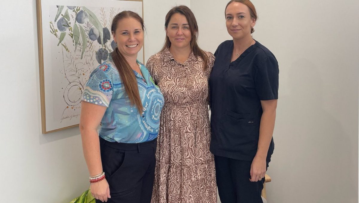 Belinda, Casandra and Jen - staff at Good Life kindy in Beenleoigh