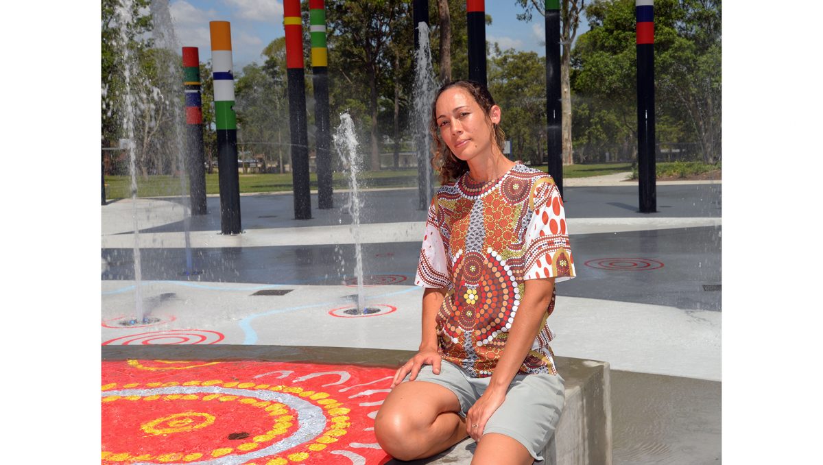 The works of City of Logan First Nations artist Jessica Skeen-McKinnon will feature on a Logan City Council van to mark National Reconciliation Week.