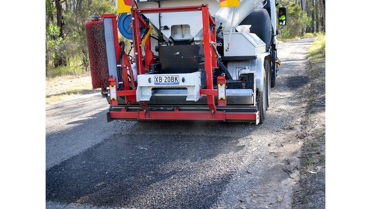 The new Jet Patcher, which allows for faster, safer and more efficient repair of potholes.