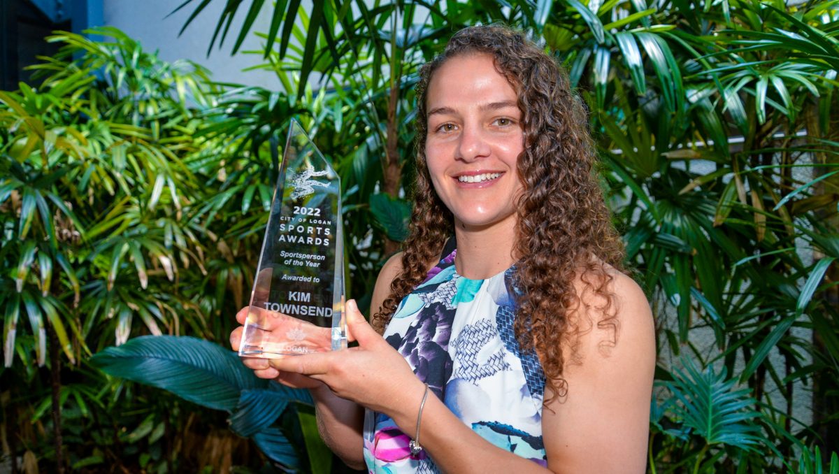 Muay Thai fighter Kim Townsend was awarded the Sportsperson and Sportwoman of the Year Awards at the 2022 City of Logan Sports Awards