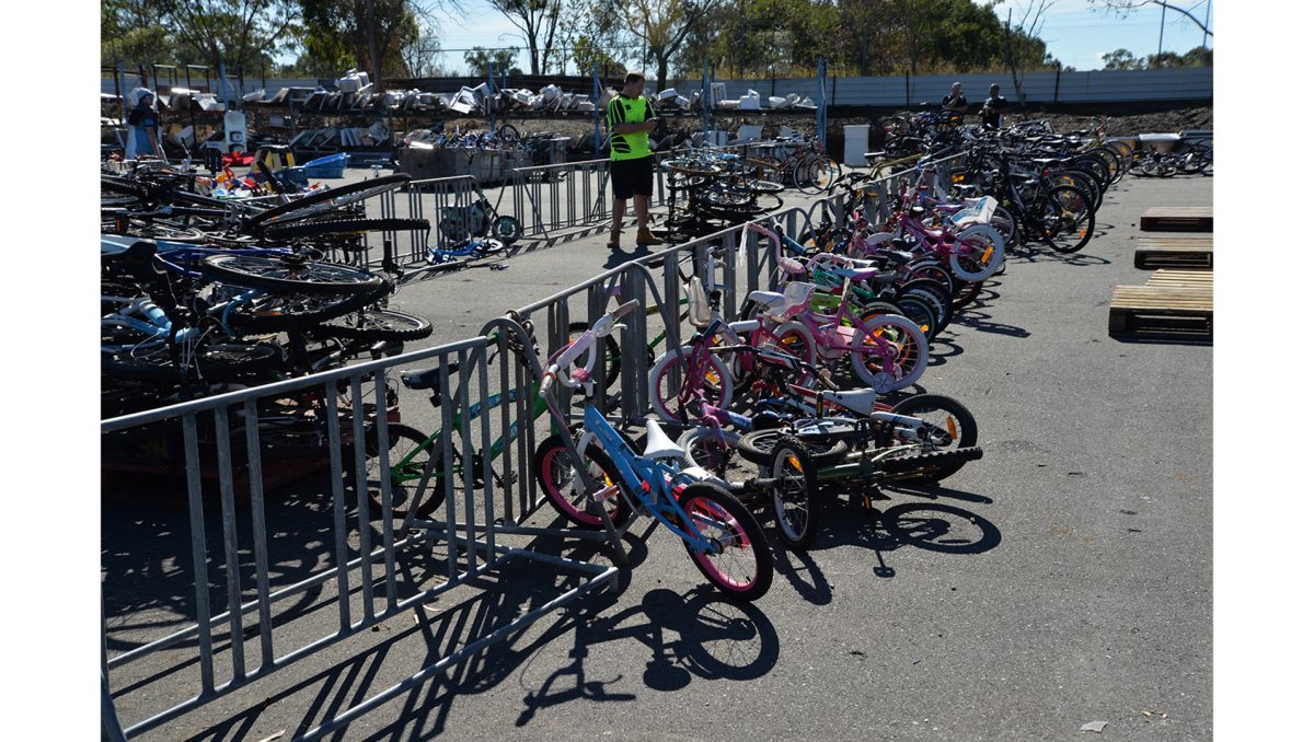 You can even pick up a bicycle at the Logan Recycling Market.