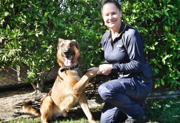 Donna Lange, Triage and Collections Supervisor at Council's Animal Management Centre