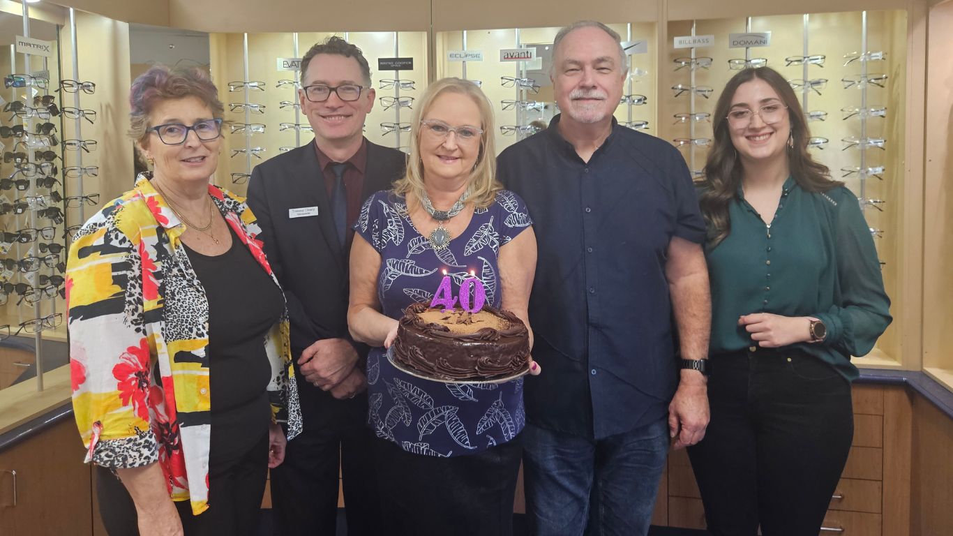 Rita and Adrian Thurston, celebrate with their team - they mark 40 years in business this year Rita and Adrian Thurston, celebrate with their team - they mark 40 years in business this year