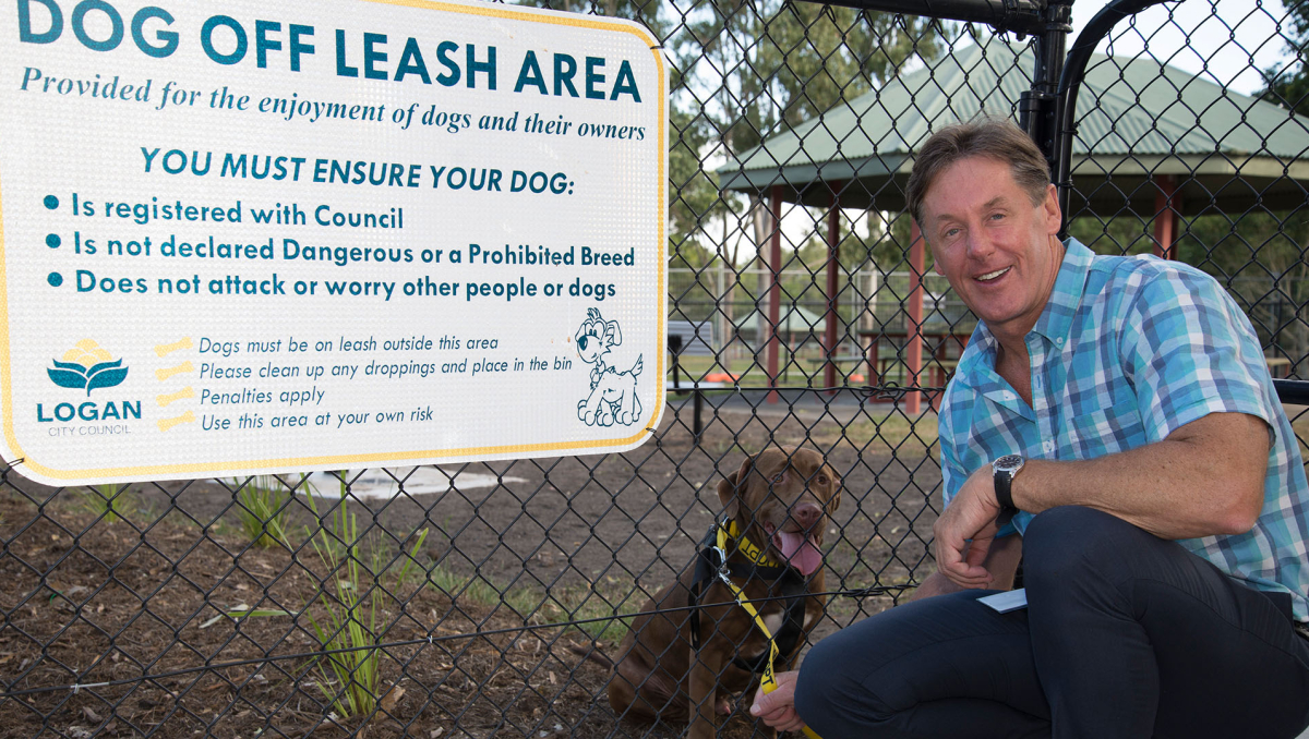A legacy project for Division 10 is the dog off-leash area at Skinners Park.
