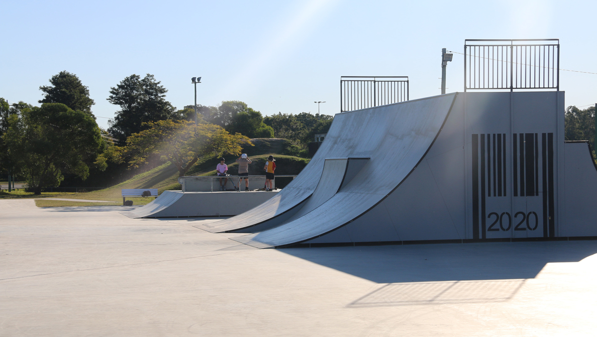 Beenleigh's Doug Larsen BMX Park, which was designed with the input of BMX freestyle Olympic gold medallist Logan Martin.