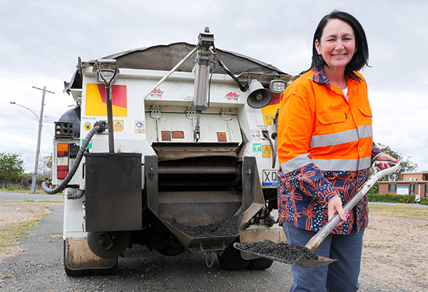 Infrastructure Chair Cr Teresa Lane is excited for resurfacing works to begin.