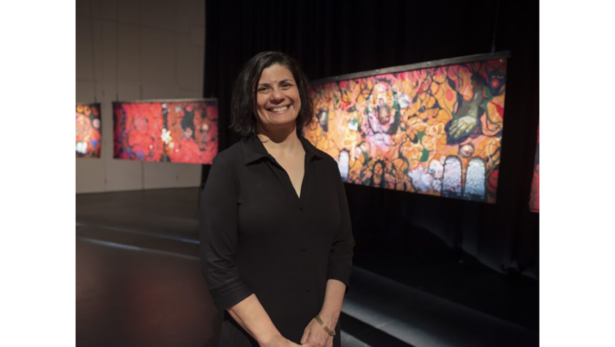 Natasha Narain's RADF grant will fund an artist residency and workshops at Logan Art Gallery to coincide with her solo show ReKalibrating Kantha.