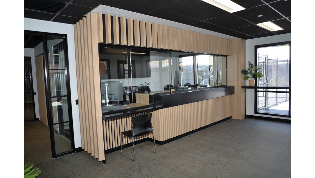 The new customer service area at the Animal Management Centre.