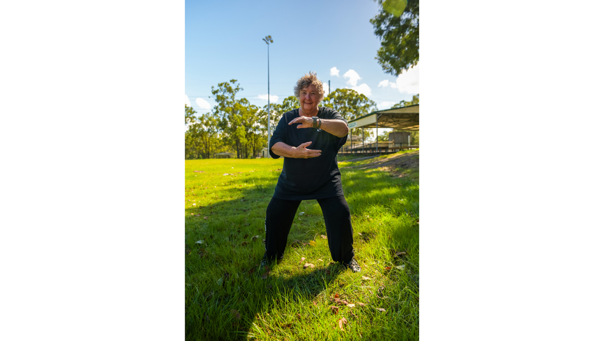 Carol Rudd is a keen participant in the Active & Healthy Program.