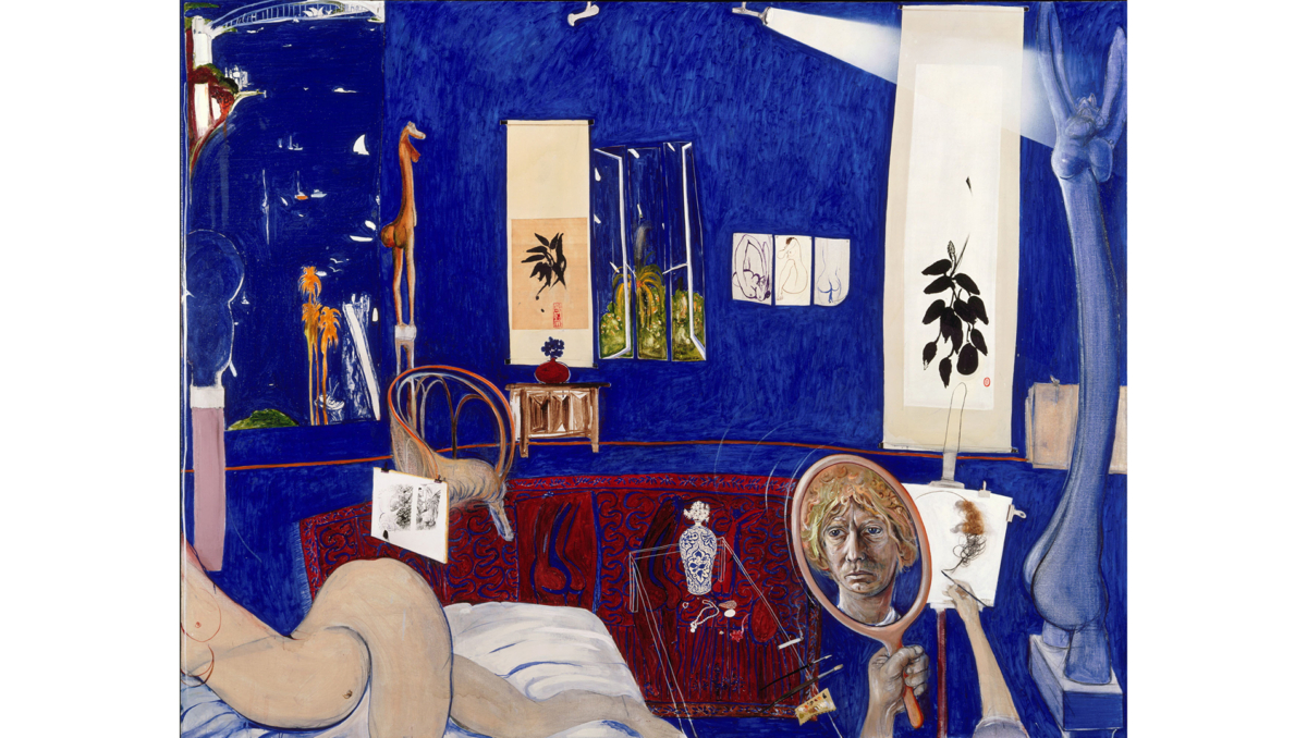 Brett Whiteley Self portrait in the studio 1976, Art Gallery of New South Wales, purchased 1977 © Wendy Whiteley