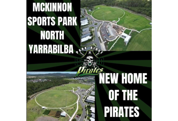 An aerial view of the McKinnon Park North ovals.