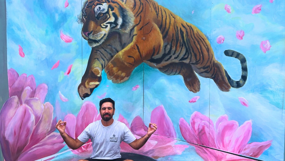 CUB3 3D Mural – Step Inside the Artwork