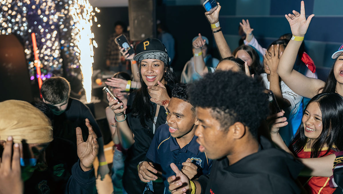 Teenagers enjoy the Wilbur Street Youth Centre vibe at the ‘All Eyez On Me’ 90s-themed party hosted by the facility earlier this year. An image of teenagers enjoying the Wilbur Street Youth Centre vibe at the ‘All Eyez On Me’ 90s-themed party hosted by the facility earlier this year.