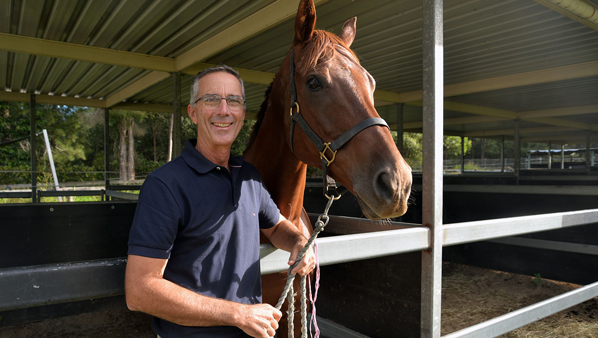 Cr Paul Jackson at Park Ridge Pony Club, which received upgrades to its Judith Park headquarters in 2025, with more coming next year.
An image of Cr Paul Jackson at Park Ridge Pony Club, which received upgrades to its Judith Park headquarters in 2025, with more coming next year.