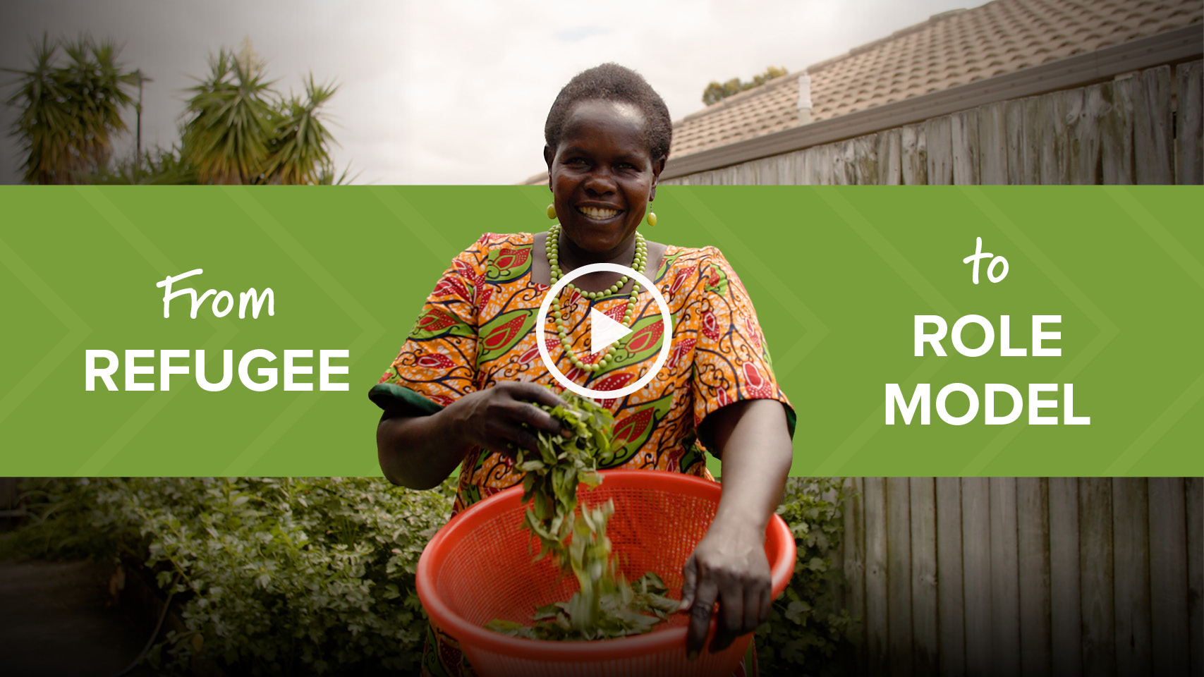 Play Video: Ceclia Ossa: From refugee to community hero